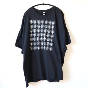 Hip Hop Heads Wearing Headphones Black T Shirt